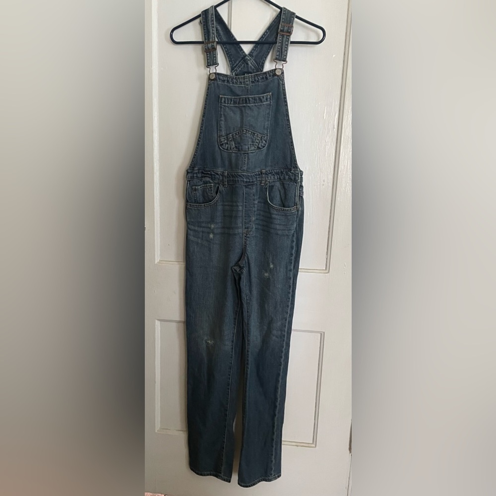 GAP girls denim overalls XXL
